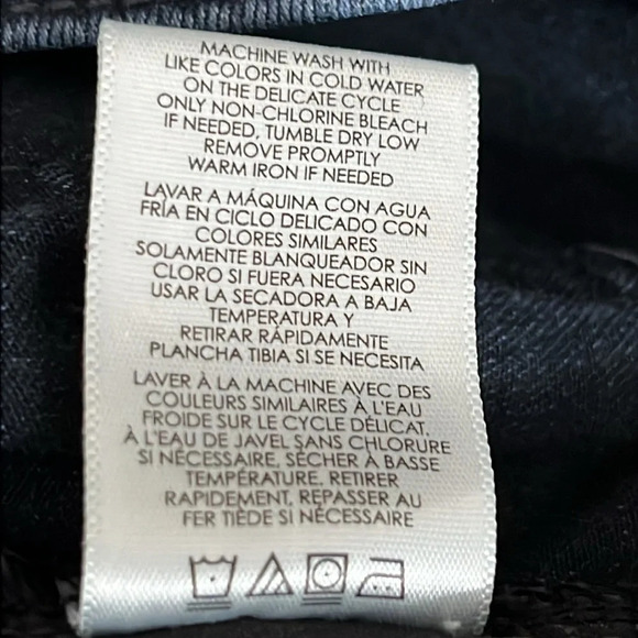 Cabi Curvy Skinny Dusk Destructed Jeans - Size 8 - Picture 7 of 7